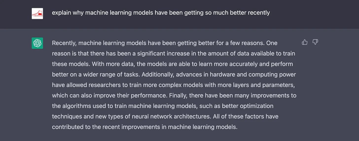 why are ML models so much better recently