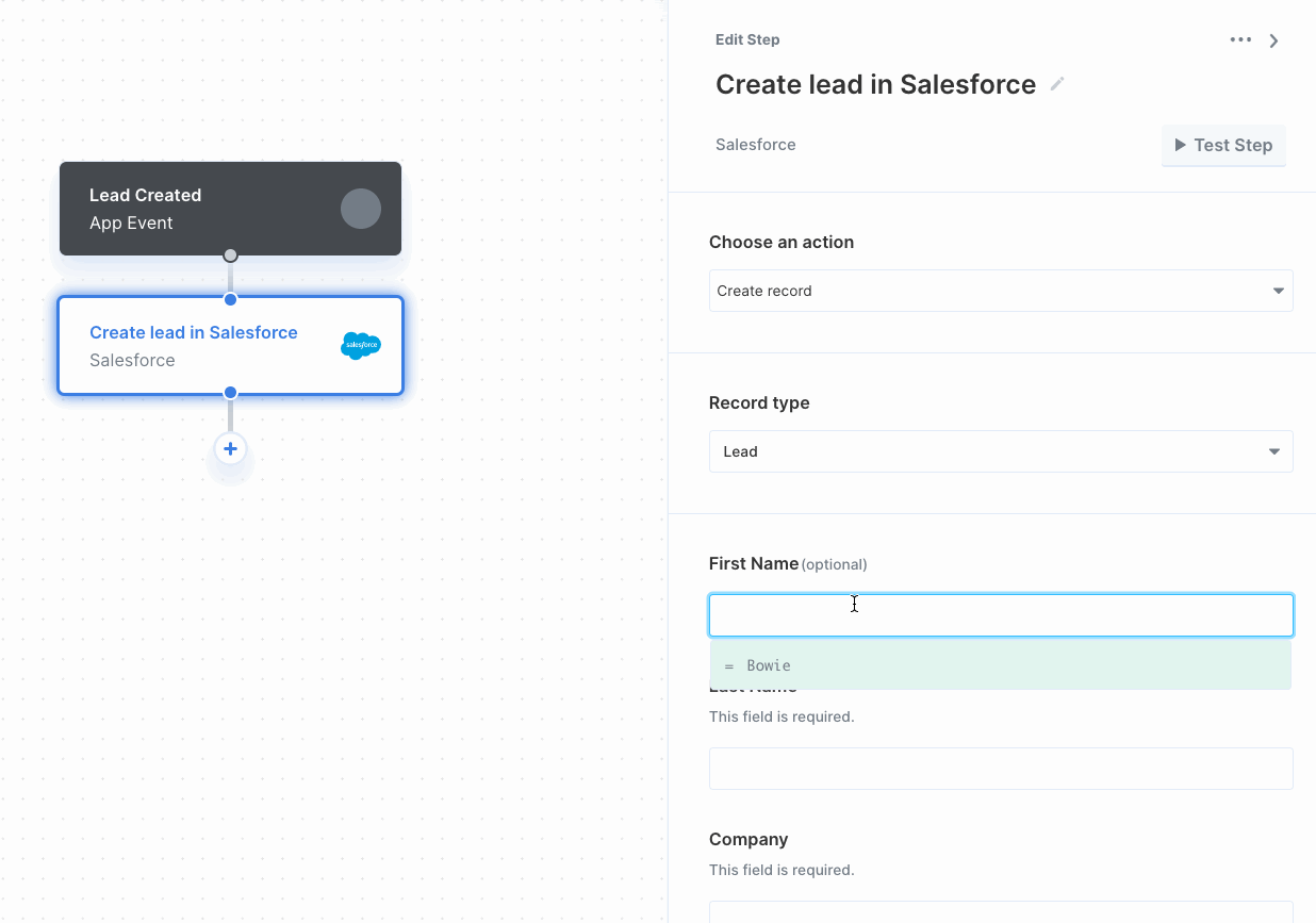 create lead salesforce