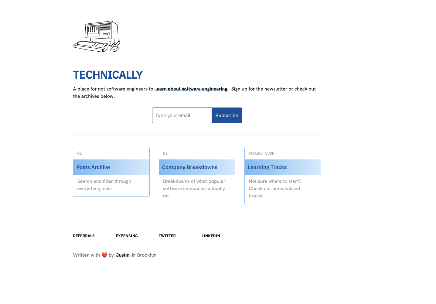 technically software engineering